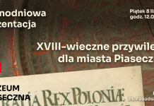 plakat - prezentacja przywilejów