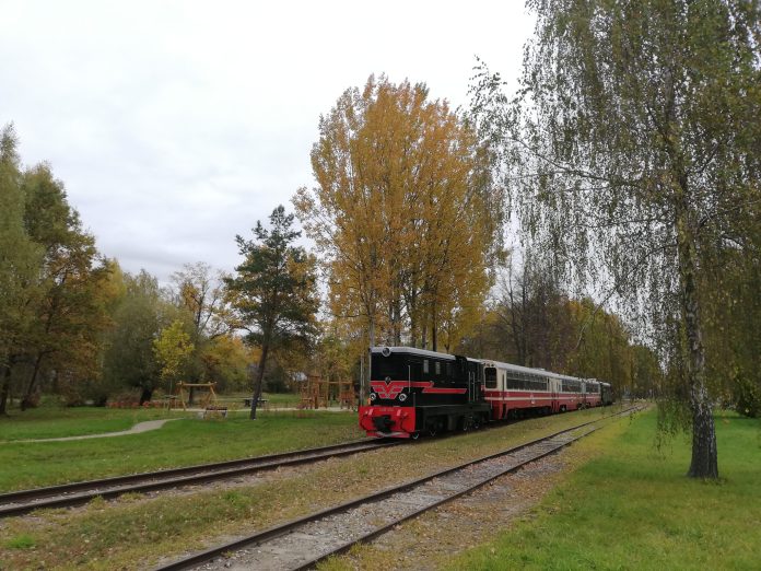 Śladami sławnych pasażerów - koleją wąskotorową na spacer po Złotokłosie