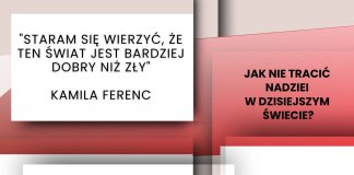 plakat Spotkanie z Kamilą Ferenc w Piasecznie