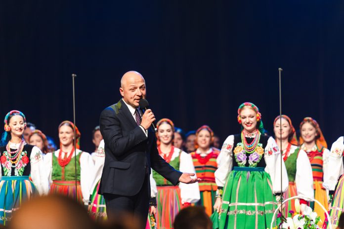 595. urodziny Piaseczna burmistrz Piaseczna i zespół Mazowsze