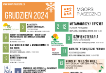 Grudzień 2024 z MGOPS Piaseczno