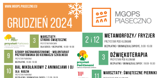 Grudzień 2024 z MGOPS Piaseczno