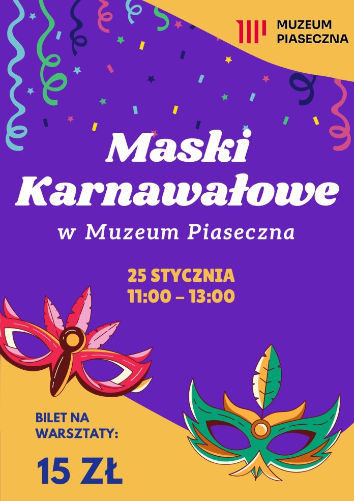 Karnawał w muzeum plakat