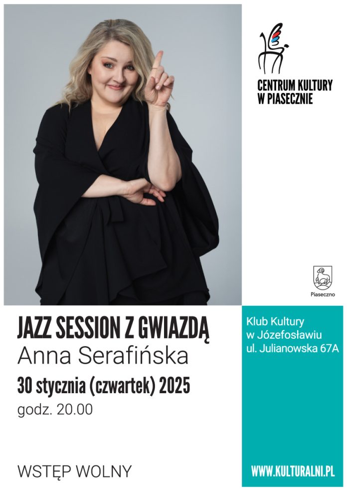 plakat Anna Serafińska Jazz Session w Józefosławiu