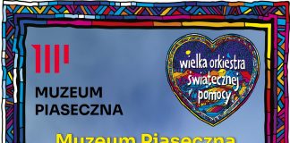 plakat Muzeum Piaseczna dla WOŚP