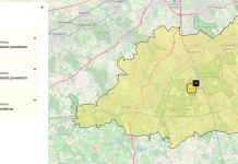 Ryzyko wystąpienia przekroczenia średniodobowego poziomu dopuszczalnego - 50 µg/m3 dla pyłu zawieszonego PM10 w powietrzu