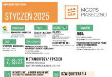 Styczeń 2025 z MGOPS Piaseczno