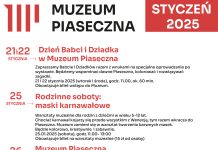 kalendarium styczeń Muzeum Piaseczna