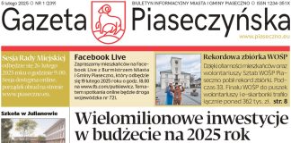 Gazeta Piaseczyńska nr 1/2025