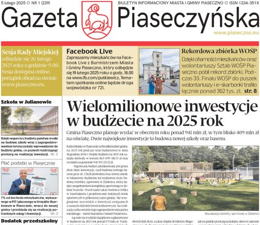 Gazeta Piaseczyńska nr 1/2025