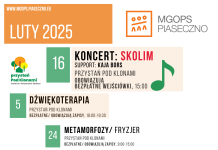 Luty 2025 z MGOPS Piaseczno