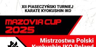 Mazovia CUP 2025 - Piaseczyński turniej Karate Kyokushin IKO, hala GOSiR 22.03.2025 r.