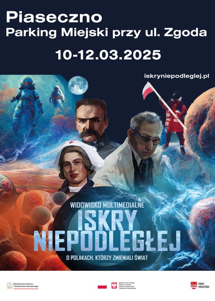 plakat Iskry Niepodległej w Piasecznie