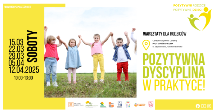 Pozytywna dyscyplina w praktyce - warsztaty dla rodziców