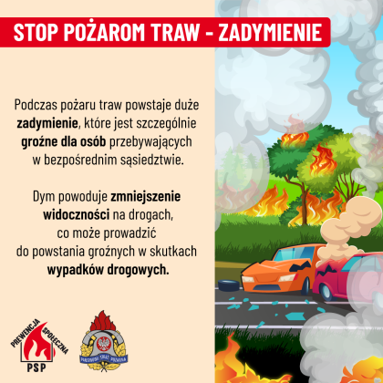 stop pożarom traw