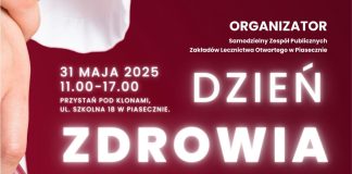 plakat Dzień Zdrowia w Piasecznie 2025