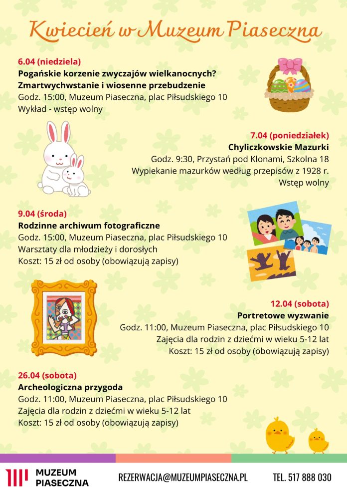 muzeum kwiecień plakat