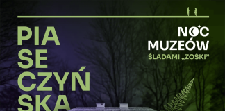 plakat Piaseczyńska Noc Muzeów 2025 Śladami Zośki