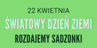 Światowy Dzień Ziemi Centrum Kultury rozdaje sadzonki w Piasecznie