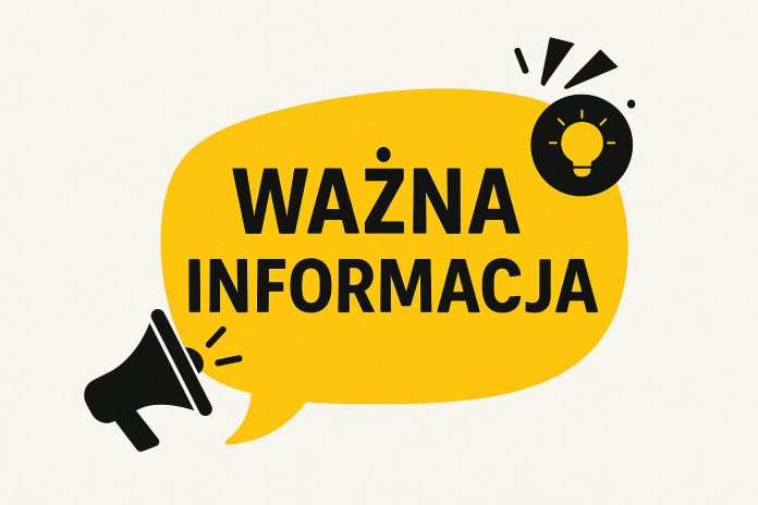 Ważna informacja
