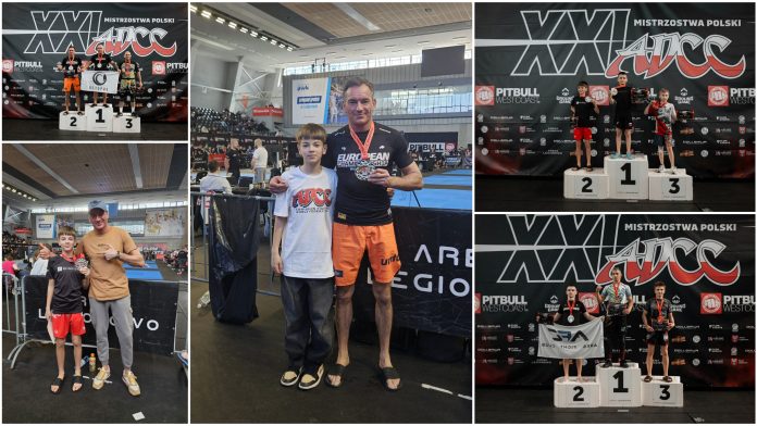 Zawodnicy The Six Mates BJJ Fight Club Piaseczno zdobyli medale na XXI Mistrzostwach Polski ADCC