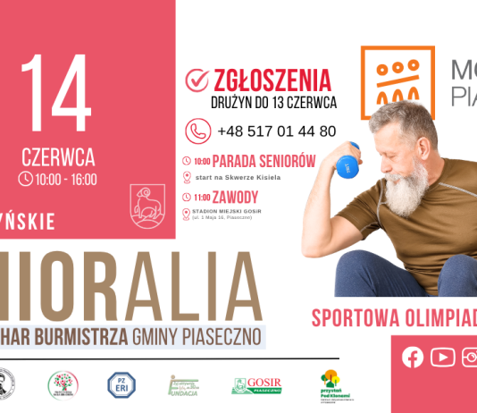 IV Piaseczyńskie Senioralia Sportowa Olimpiada Seniorów Piaseczno 2025