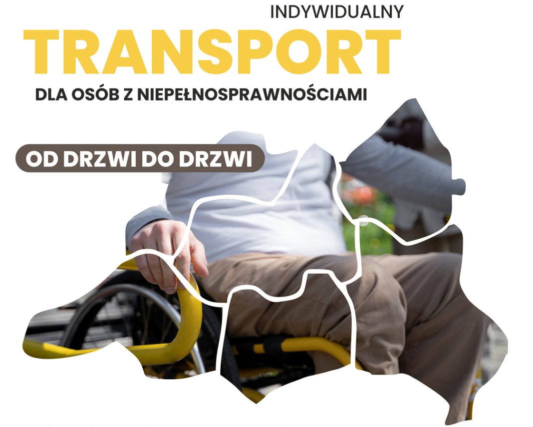 Od drzwi do drzwi indywidualny transport na rzecz osób z niepełnosprawnościami z terenu powiatu piaseczyńskiego