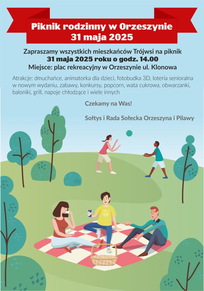 Piknik Rodzinny w Orzeszynie 2025