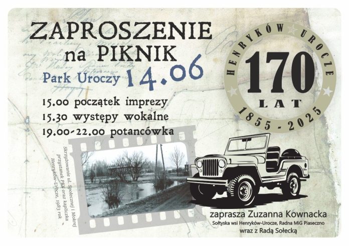 Piknik z okazji 170 lat Henryków-Urocze