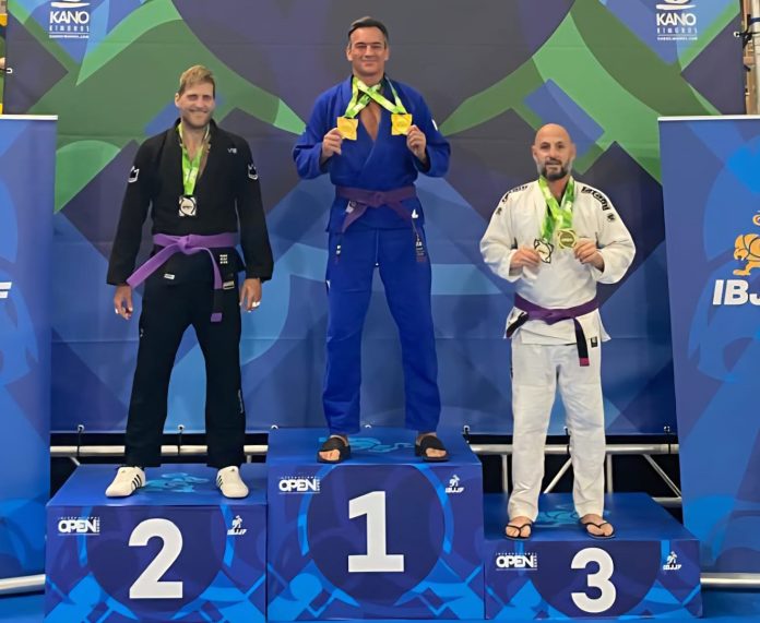 Podwójne złoto dla Michała Rumniaka podczas Rome Spring International Open IBJJF 2025