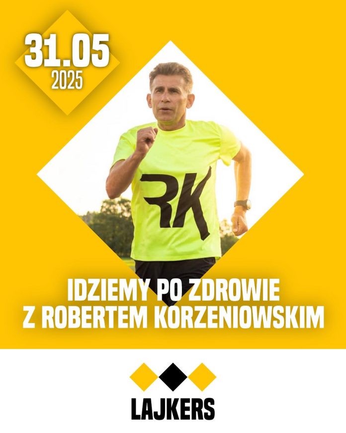 spacer z korzeniowskim plakat