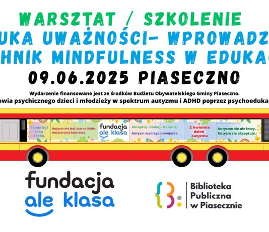 Szkolenie „Sztuka uważności- wprowadzenie technik mindfulness w edukacji"