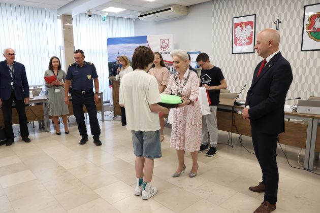 Laureaci konkursu Straży Miejskiej w Piasecznie