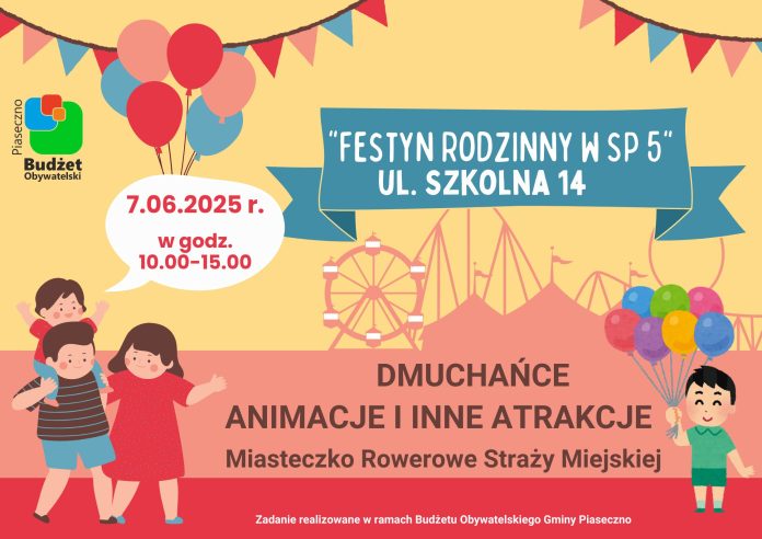 baner zapraszjacy na festyn rodzinny