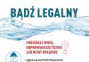 Bądź legalny - akcja PWiK Piaseczno