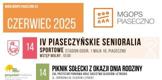 Czerwiec 2025 z MGOPS Piaseczno