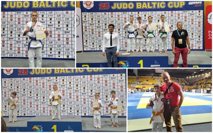 Karol Burba i Mikołaj Brzozowski z medalami w Pucharze Polski Judo Baltic Cup
