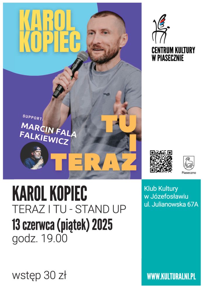 KAROL KOPIEC STAND UP JÓZEFOSŁAW