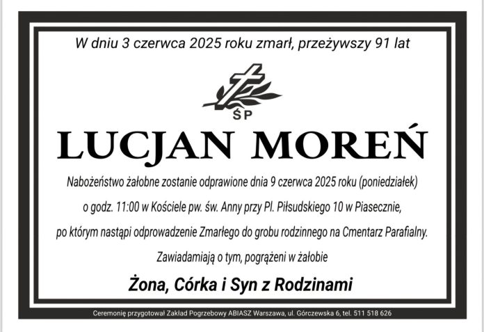 klepsydra Lucjan Moreń