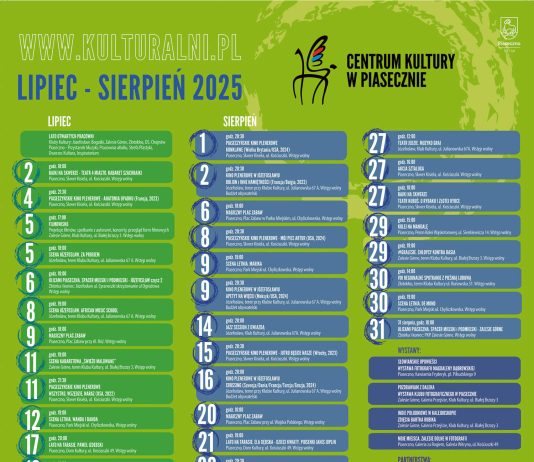 Kulturalny lipiec i sierpień 2025
