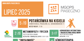 Lipiec 2025 z MGOPS Piaseczno