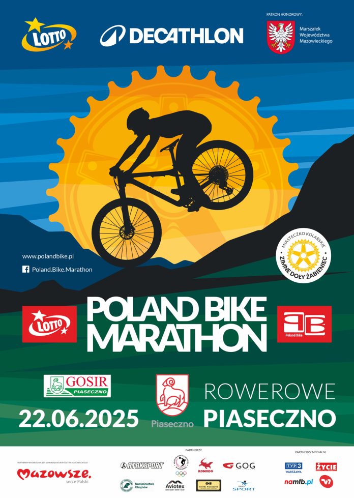 plakat LOTTO Poland Bike Marathon Piaseczno 2025