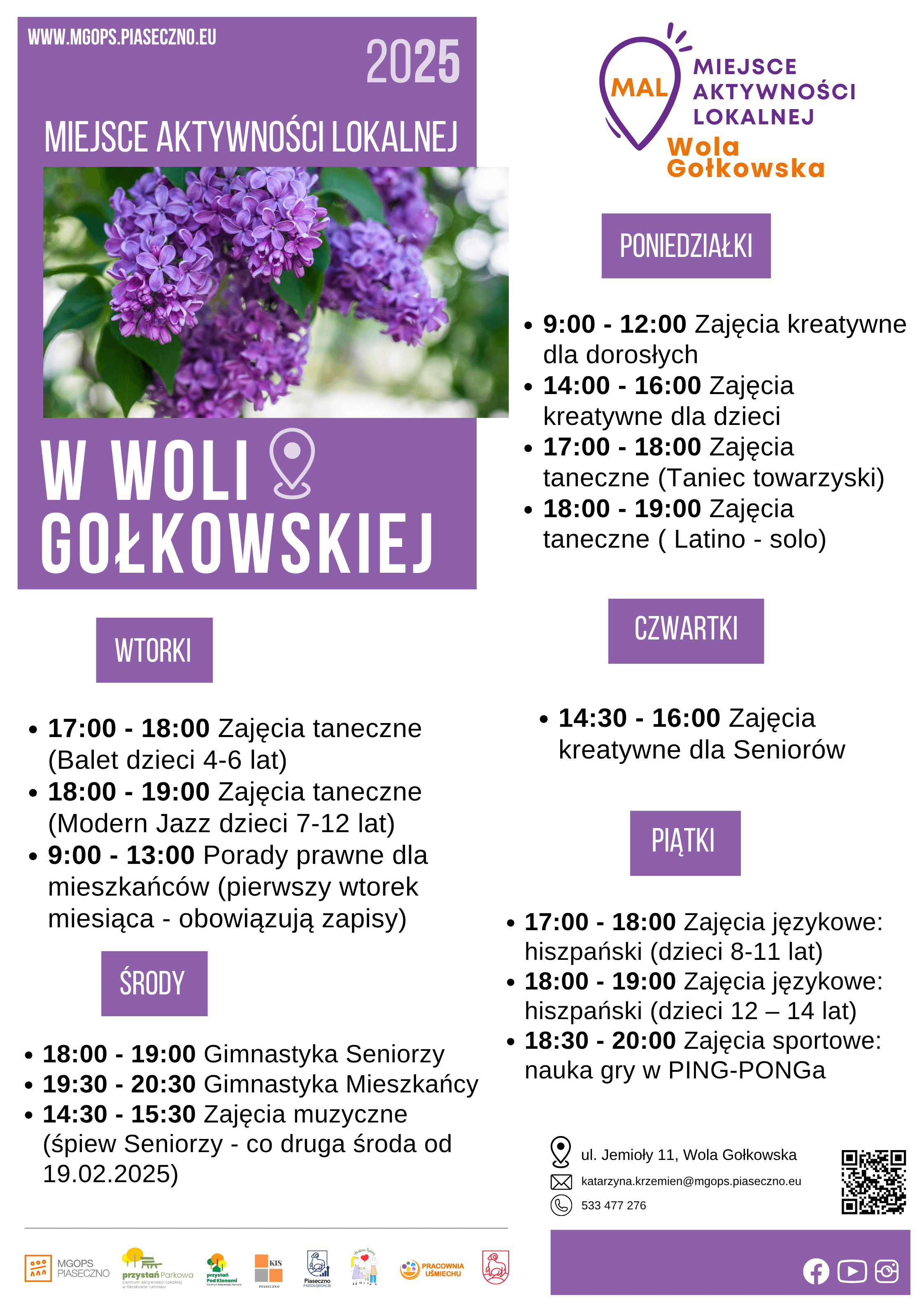 MAL Wola Gołkowska Czerwiec 2025 z MGOPS Piaseczno