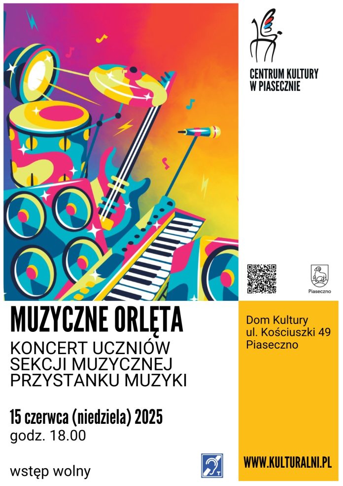Muzyczne Orlęta koncert uczniów sekcji muzycznej Przystanku Muzyki