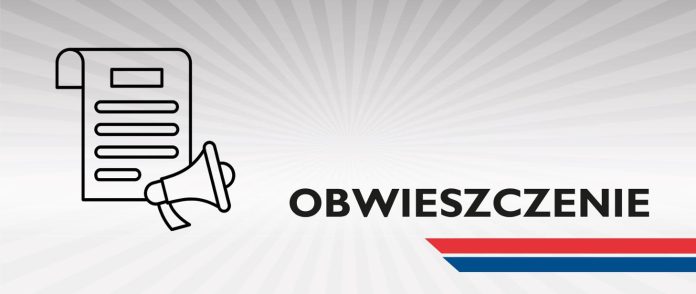 obwieszczenie