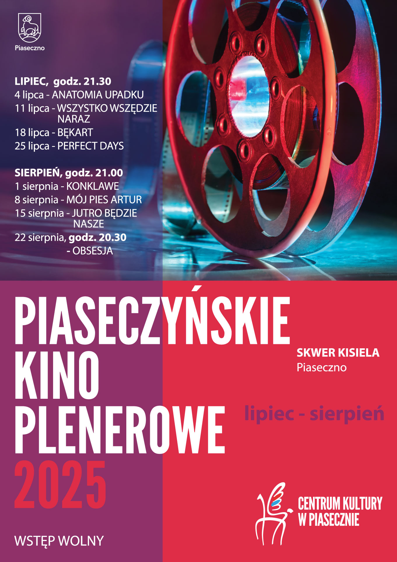 Piaseczyńskie Kino Plenerowe 2025