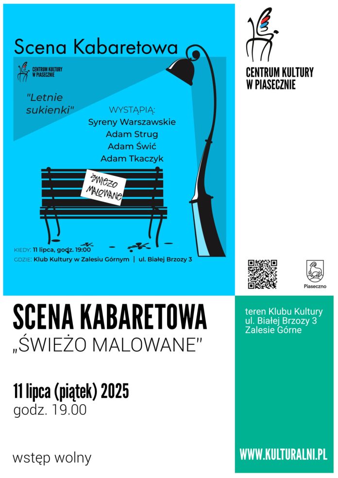 SCENA KABARETOWA ŚWIEŻO MALOWANE W ZALESIU GÓRNYM