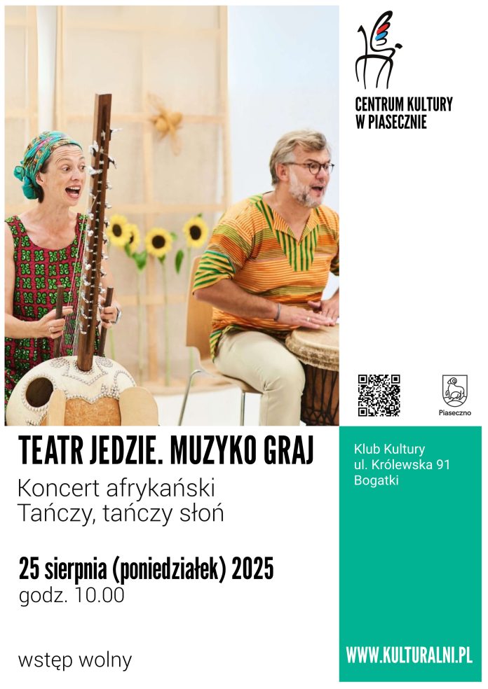 Tańczy, tańczy słoń koncert afrykański w Bogatkach