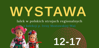 Wystawa lalek w polskich strojach regionalnych w Piasecznie