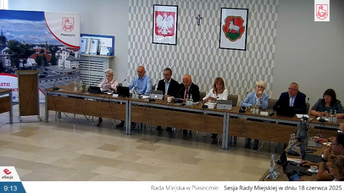 XXI sesja Rady Miejskiej w Piasecznie z debatą na temat Raportu o stanie gminy Piaseczno w 2024 roku